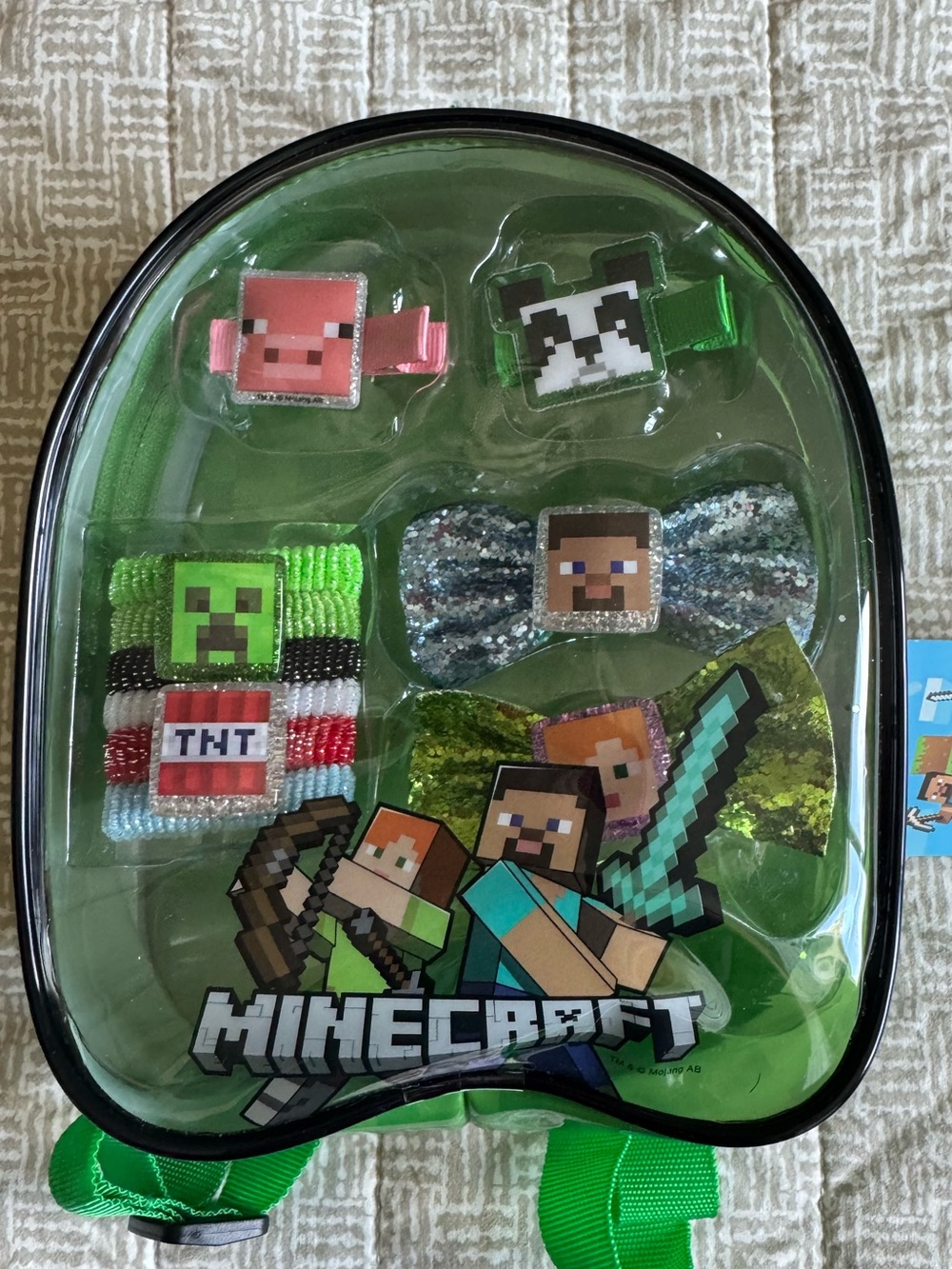 Minecraft Kids Hair Accessory Set - NWT - Picture 10 of 10
